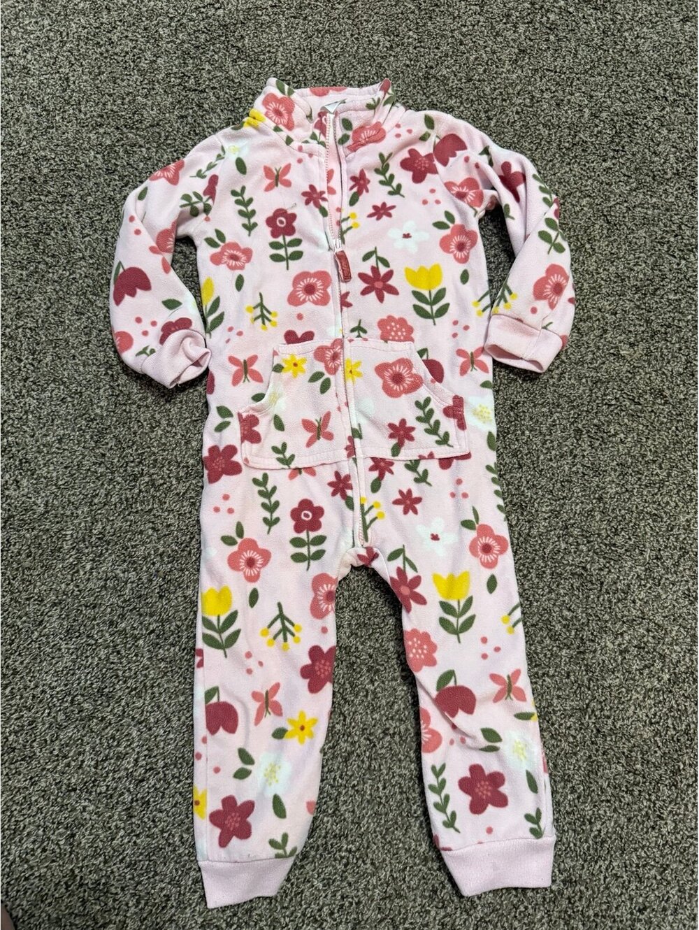 24 month fleece one piece
